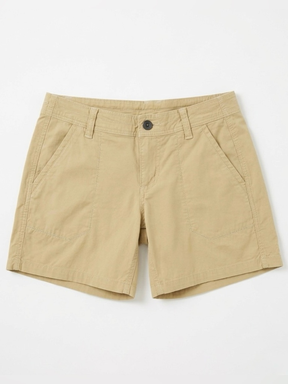 KUHL Splash Shorts 5” Inseam Women’s Size 8 Tan Yellow Hiking Cargo